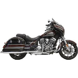 TRUE DUAL PERFORMANCE EXHAUST FOR INDIAN CHIEFTAIN ((CHROME OR BLACK))
