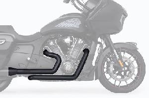 FREEDOM TRUE-DUAL HEAD PIPES ONLY FOR CHALLENGER ((CHROME OR BLACK))
