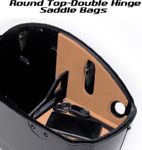 SADDLEBAGS SHELF SET ORGINIZER FOR ROUND BAGS 14-21