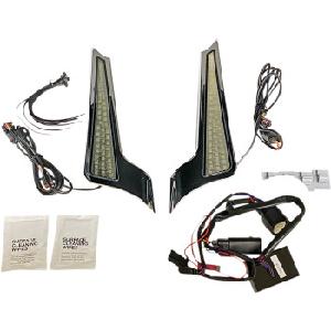 DUAL COLOR FASCIA LED PANEL LIGHTS FOR 14-UP TOURING MODELS
