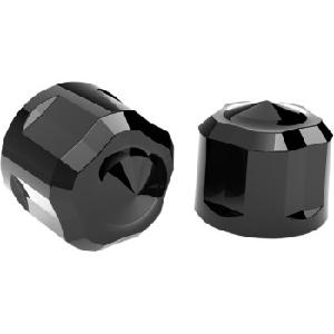 ENGINE DIAMOND BOLT COVER KIT FOR M8 MODELS ((CHROME OR BLACK))
