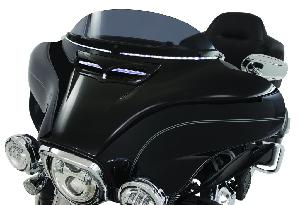 CIRO WINDSHIELD TRIM WITH LED LIGHTS (CHROME OR BLACK)