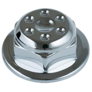 INDIAN STEERING STEM NUT ((CHROME OR BLACK))