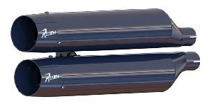 WARHORSE SLIP-ON MUFFLER FOR 22 LATER CHIEF MODELS ((CHROME OR BLACK))