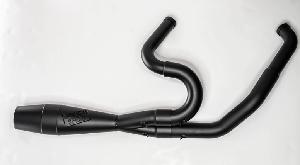 2 INTO 1 SHORTY CANNON FOR TOURING MODELS 95-16 ((WELDED END CAP))