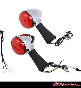 PROBEAM® RED RING TURN SIGNAL LEDS FOR INDIAN SCOUT