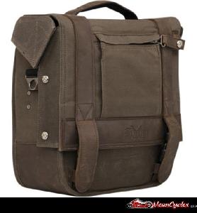 VOYAGER DETACHABLE SADDLEBAG - BLACK OR DARK OAK