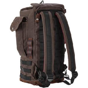 VOYAGER SISSY BAR BACKPACK ((BLACK OR DARK OAK))