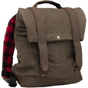ROLL TOP BACKPACK ((BLACK OR DARK OAK))