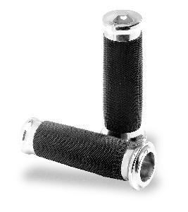 CONTOUR RENTHAL WRAPPED TBW GRIPS ((BLACK OR CHROME))