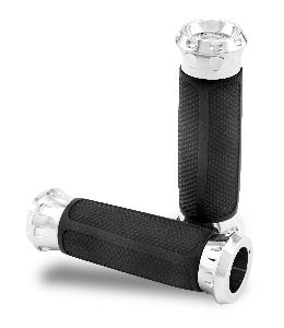 OVERDRIVE CUSTOM TBW GRIPS ((BLACK OR CHROME))