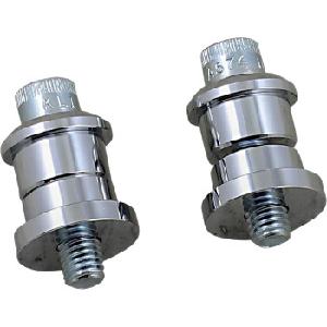 RISERS BUSHINGS ((BLACK OR CHROME))