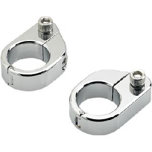 O/S SPEED CLAMPS ((BLACK OR CHROME))