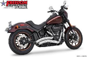 SHARP CURVED RADIUS CHROME FOR SOFTAIL 18-UP