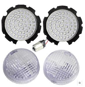 GENERATION II PREMIUM LED REAR TURN SIGNALS FOR HONDA VTX - GENERATION II / 1156 BASE / AMBER