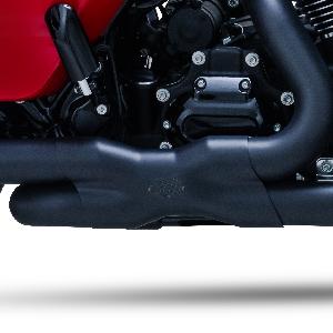 POWER DUALS HEADER SYSTEM FOR 17-UP TOURING MODELS ((BLACK OR CHROME))