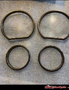 FAIRING BEZELS FOR HARLEY DAVIDSON TOURING MODELS 14-23