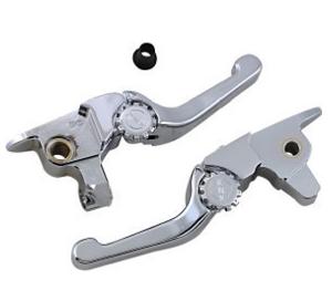  ANTHEM SHORTY ADJUSTABLE LEVERS FOR INDIAN MOTORCYCLES ((BLACK OR CHROME))