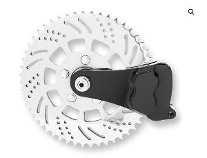 HAWG HALTERS INC SPROCKET BRAKE KIT 51T L/H CHROME