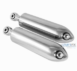 BULLET REAR SHOCKS FOR INDIAN SCOUT 2015-2018 ((BLACK OR CHROME))