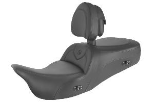 HEATED ROADSOFA™ SEAT -BLACK W/BLACK STITCHING - TRIKES