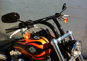 2” THICK ROLLER BAR WITH INTEGRATED RISERS FOR 2025 SOFTAIL MODELS