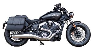 GRAND NATIONAL SLIP-ON MUFFLERS FOR SCOUT 2025-UP ((BLACK OR CHROME)) IN STOCK