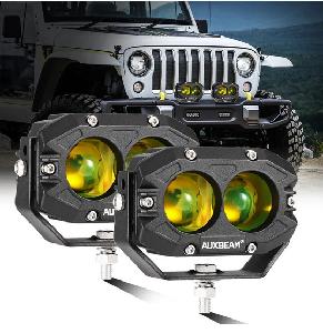 R4 SERIES | 4 INCH 60W LED PODS AMBER SPOT DRIVING LIGHT