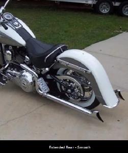 BENCHMARK REAR FENDERS FOR H-D 2000-2017 SOFTAIL