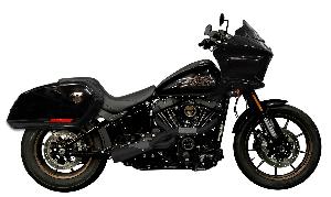 BIG SEXY 2-INTO-1 HIGH PERFORMANCE EXHAUST FOR M8 SOFTAIL MODELS WITHOUT BAGS