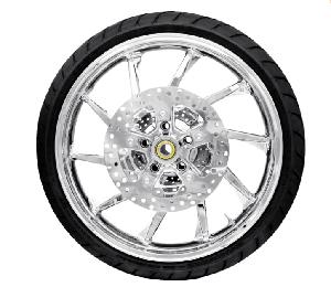 HURRICANE FRONT WHEEL & TIRE PACKAGE FOR TOURING MODELS W/ ABS