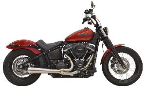 2-INTO-1 ROAD RAGE III EXHAUST SYSTEM FOR SOFTAIL FAT BOB / LOW RIDERS / STREET BOB / SLIM