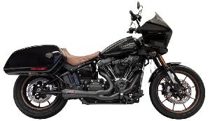 2-INTO-1 THE RIPPER SHORT ROAD RAGE EXHAUST SYSTEM FOR SPORT GLIDE / LOW RIDER ST / EL DIABLO