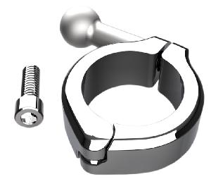 ALUMINUM CLAMP KIT - BALL MOUNT - 1-1/4