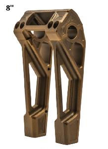FASTBACK RISERS FOR SOFTAIL 18-UP - BRONZE
