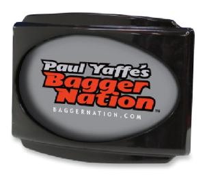 STEALTH III LICENSE PLATE FRAME (CHROME OR BLACK)