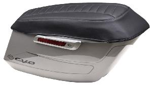 DELUXE SADDLEBAG LID COVERS FOR 24-UP TOURING MODELS