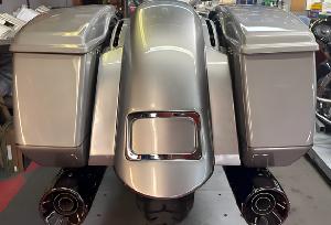 SHORT SPORT REAR FENDER - WITH PLATE FRAME