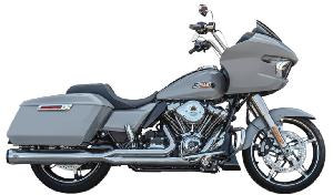 2-INTO-1 GNX GUARDIAN EXHAUST SYSTEM RACE ONLY FOR TOURING MODELS 2017-UP ((CHROME OR BLACK))