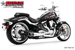 COMBAT 2 IN 1 EXHAUST FOR YAMAHA RAIDER ((SALE ENDS 10/31))