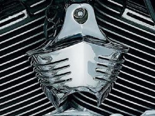 MeanCycles | V-SHIELD ENGINE COVER FOR 02-05 VTX 1800 WITHOUT
