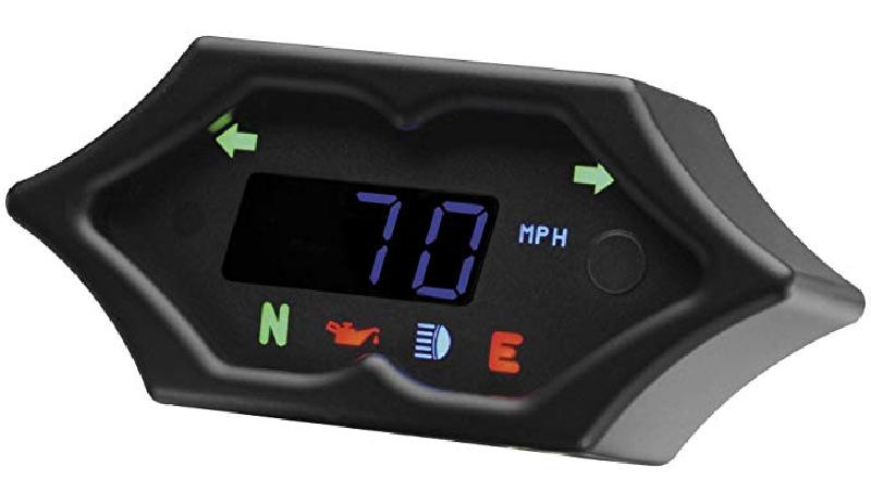 MeanCycles | SPIKE SPEEDOMETER WITH INDICATORS (BLACK) - Part No: MCL ...