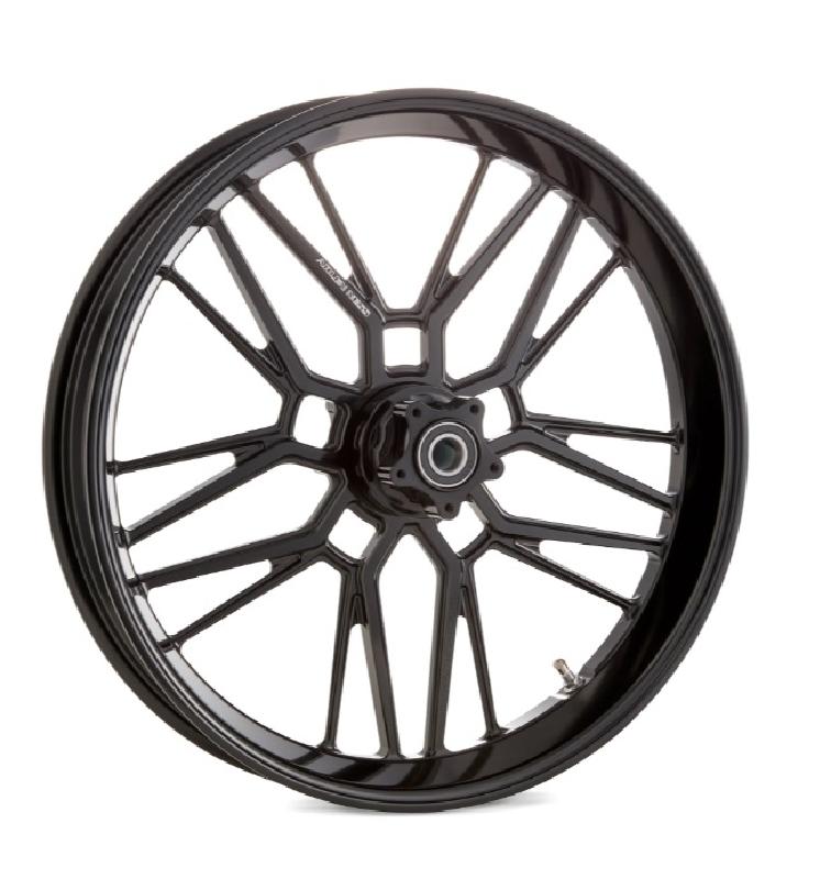MeanCycles | SPLIT SPOKE FORGED FRONT WHEEL WITH HUB - BLACK - Part No ...
