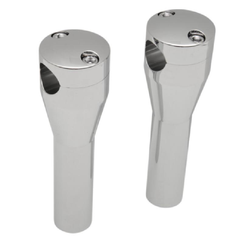 MeanCycles | SOCKET HEAD RISERS FOR 1' DIAMETER BARS - CHROME (SELECT ...