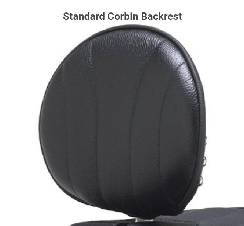 MeanCycles | STANDARD BACKREST FOR CORBIN SEATS - Part No: 297-SB