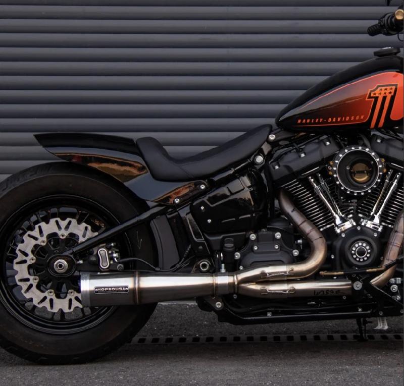 MeanCycles | GP REAR FENDER WITH LIGHTS FOR 2018+ STREET BOB & LOW ...
