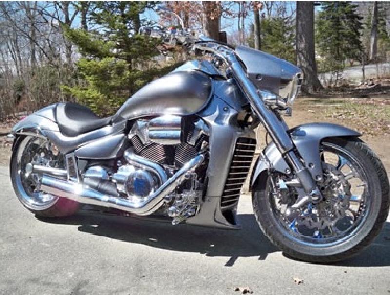 MeanCycles | .CHIN FAIRING FOR SUZUKI M109R (GEL COATED OR COLOR MATCH ...
