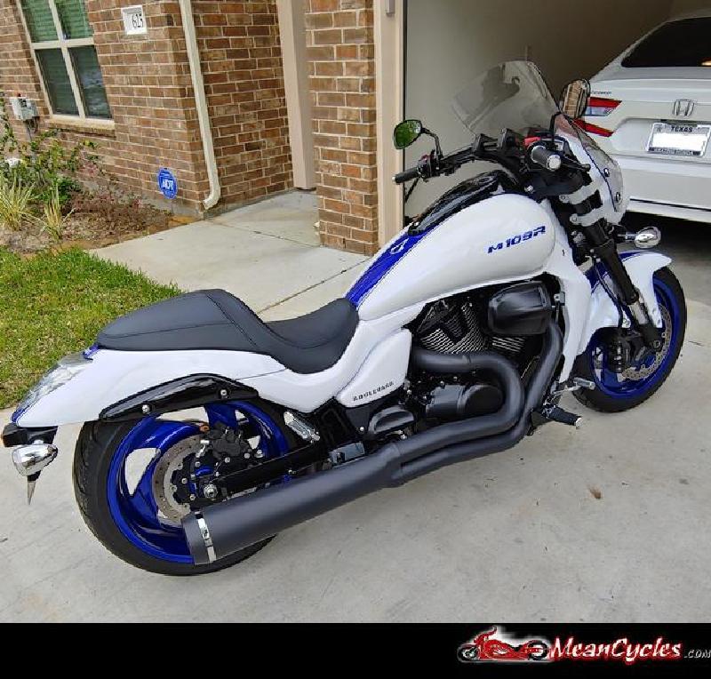 MeanCycles | POWER FLO BLACK DUAL AIR INTAKE FOR M109R (Complete kit ...